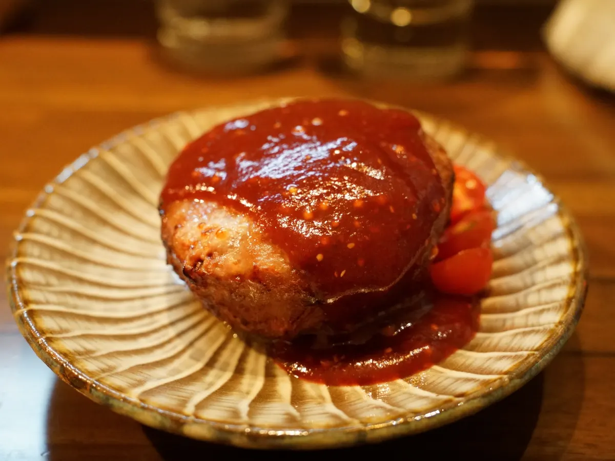 手ごねハンバーグ