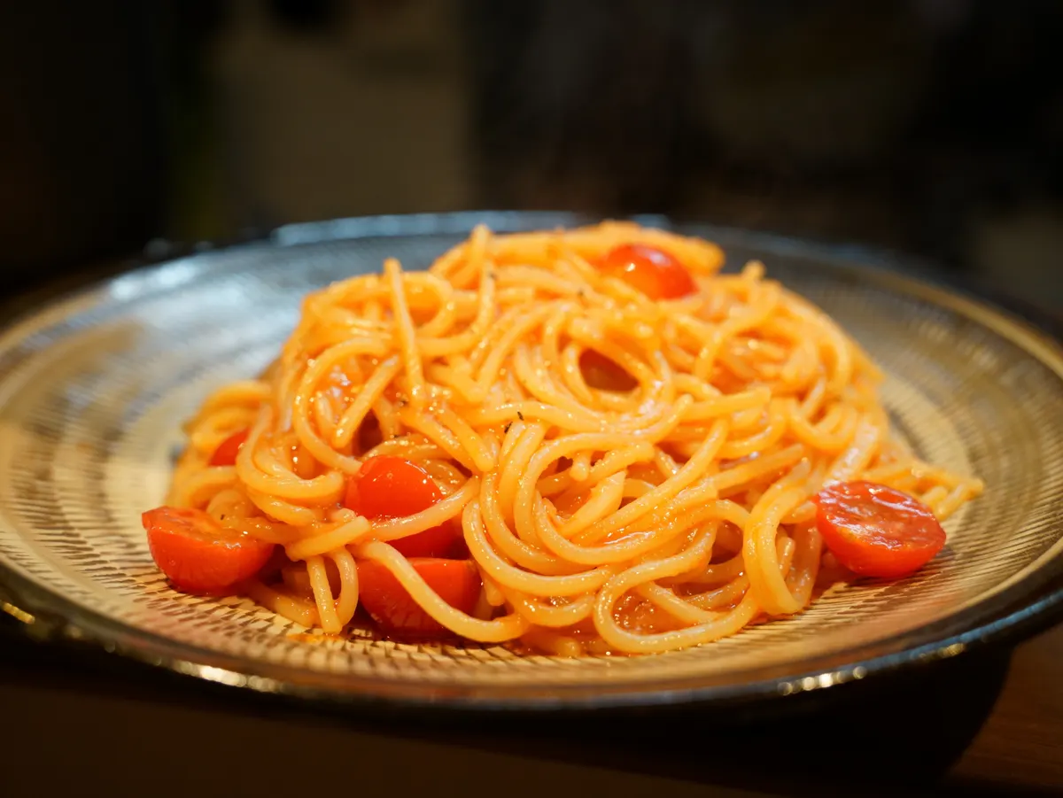 〆のトマトスパゲティ