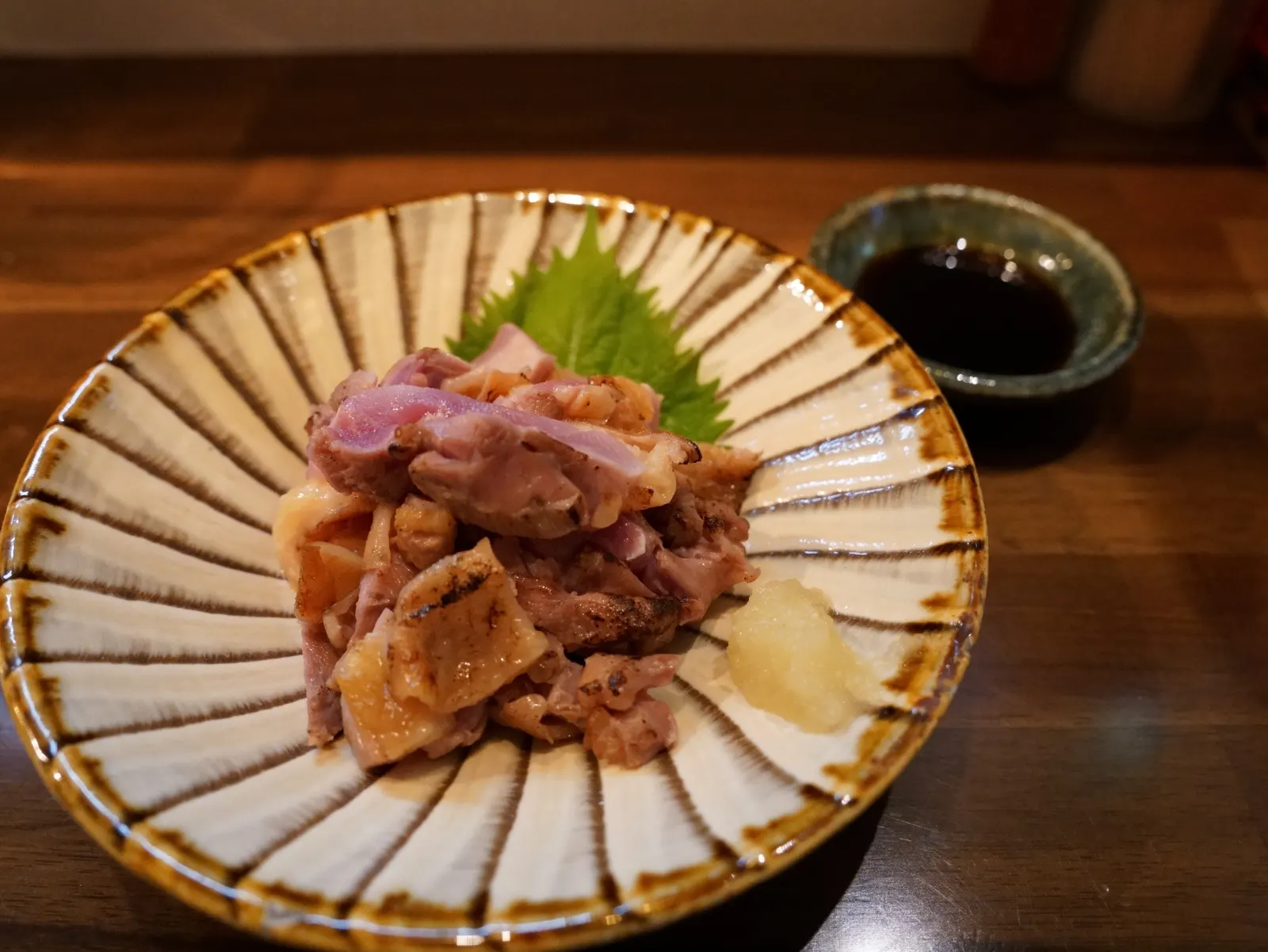 鹿児島地鶏のとりさし（鶏刺し）